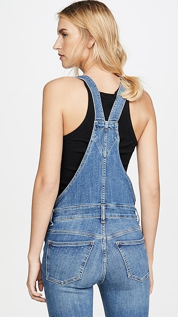 florence overall 中腰紧身连体裤