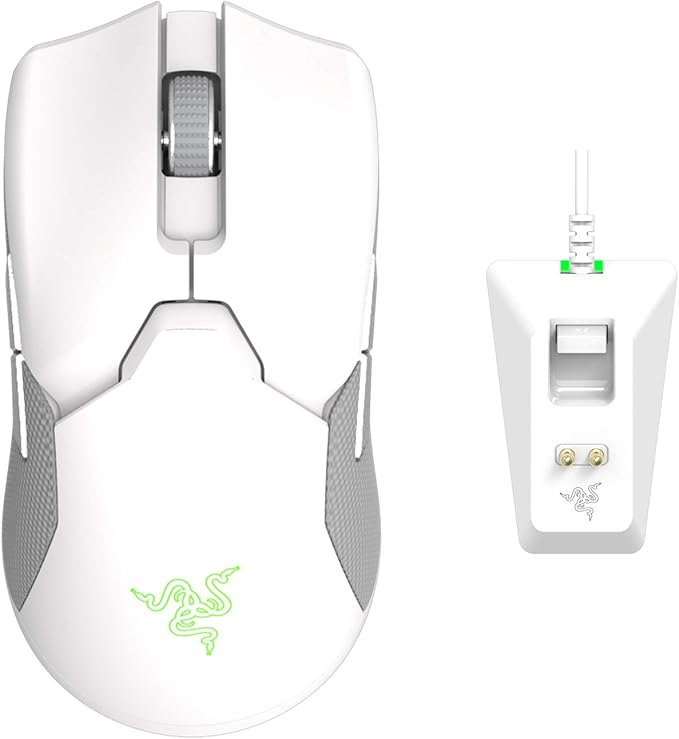 razer 雷蛇 viper ultimate lightest 无线游戏鼠标和 rgb 充电底座