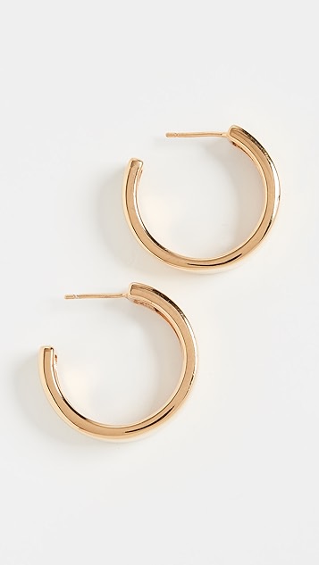 agmes 中号现代主义圈式耳环