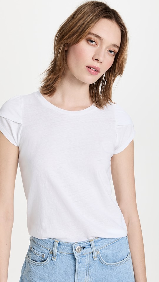 amo 郁金香形衣袖 t 恤 | shopbop
