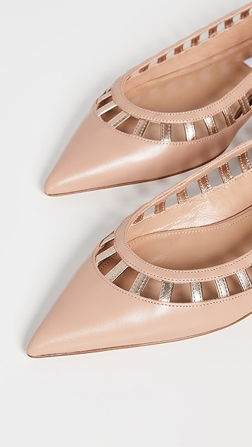 aquazzura le parisien 芭蕾舞平底鞋