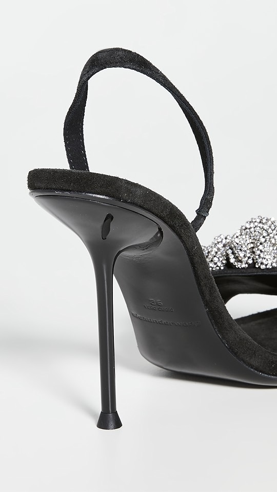 julie scrunch 水晶凉鞋