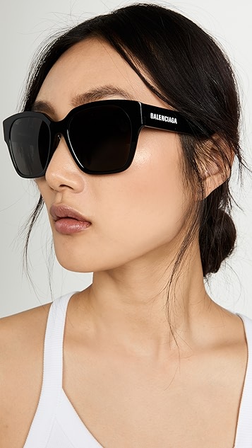balenciaga 扁平太阳镜