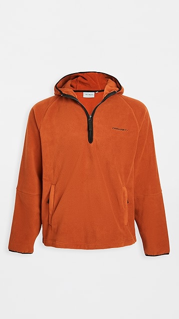 carhartt wip beaumont 连帽半长拉链系扣运动衫