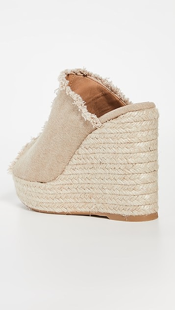 fatima 坡跟麻编鞋