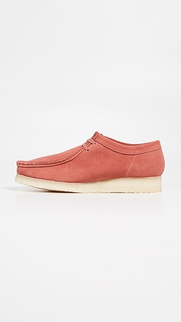 clarks wallabee 绒面革鞋子