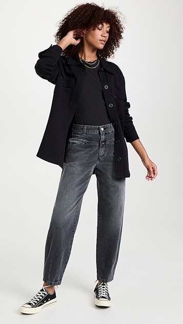 closed pedal jeanie 牛仔裤