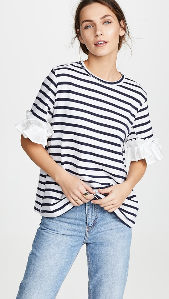 00颜色:深海蓝尺寸xssml缺货商品描述尺寸及版型fabric: knitruffle