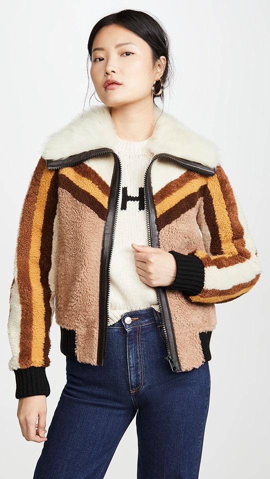 shipped outside the usadyed sheep shearling, from turkeyleather