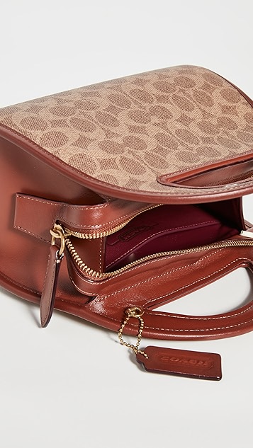 coach 1941 拉链圆顶形斜挎包