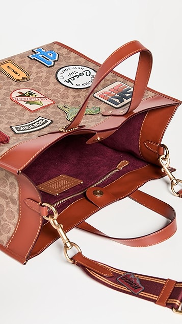 coach new york field 托特包 40