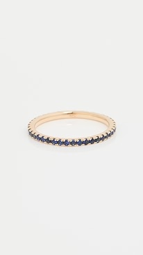 ef collection - 14k 金蓝宝石 eternity 叠戒