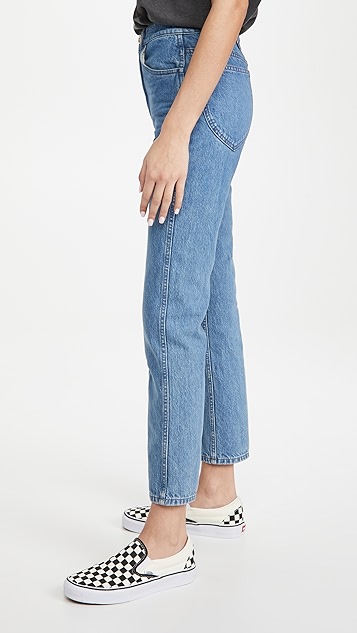 frame le italien 直脚牛仔裤