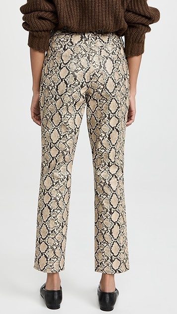 good american good classic 蛇纹牛仔裤