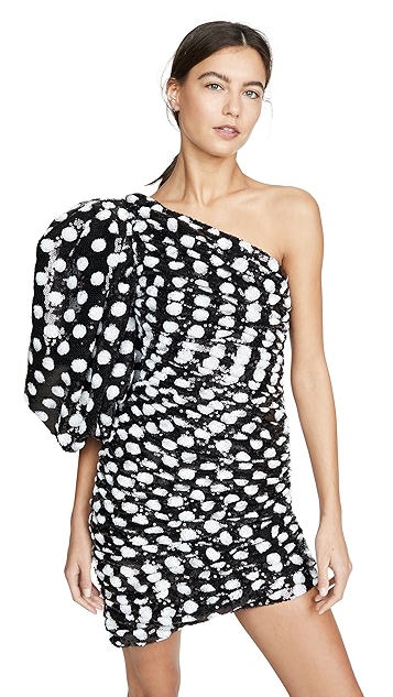 giuseppe di morabito 单肩迷你连衣裙