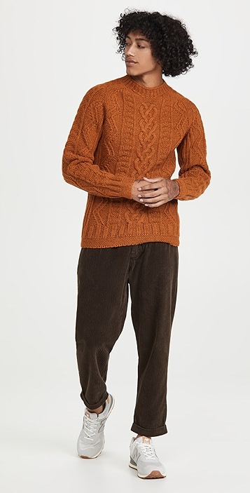 howlin super cult aran 圆领毛衣