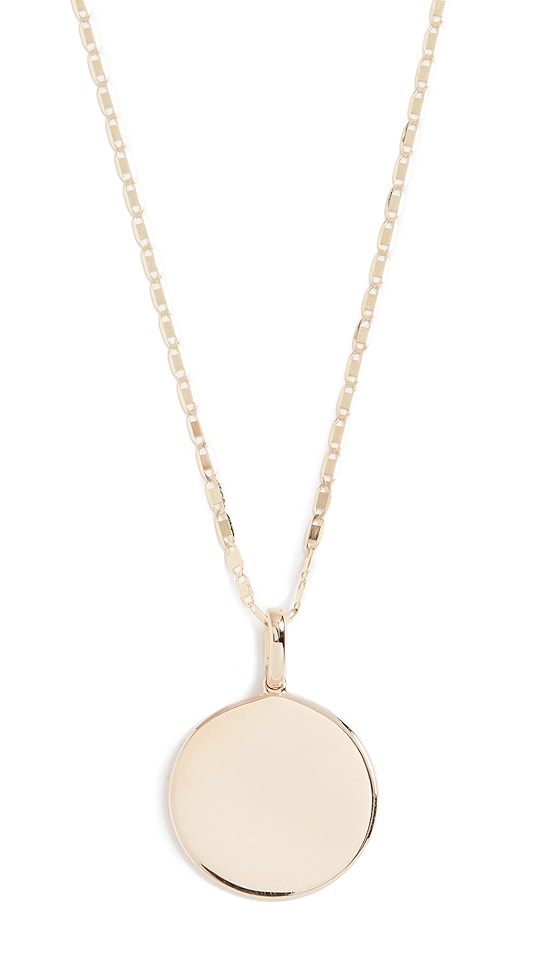 lana jewelry 14k 圆片 18" 项链 | shopbop