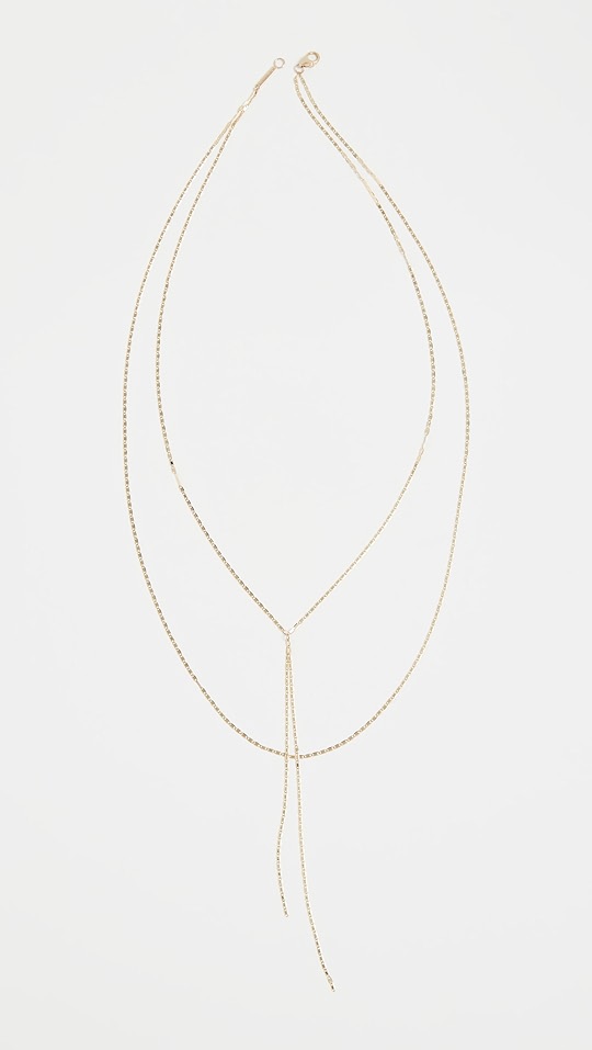 lana jewelry 14k 裸色 malibu blake 项链 | shopbop