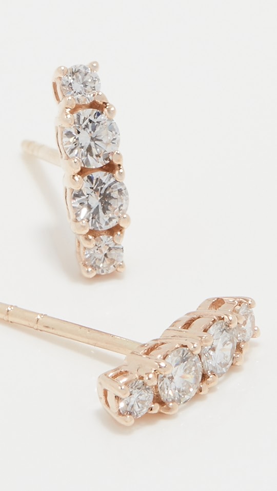 lana jewelry solo 簇状钻石耳钉 | shopbop