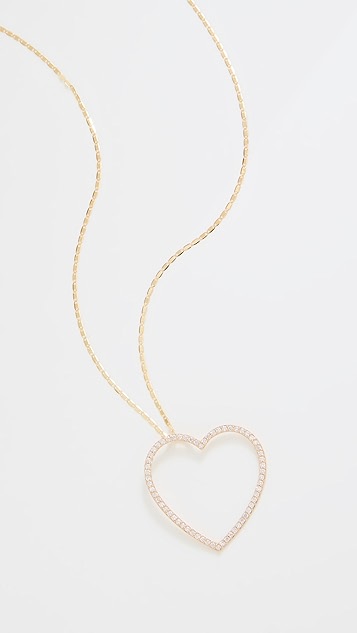 lana jewelry flawless heart 项链