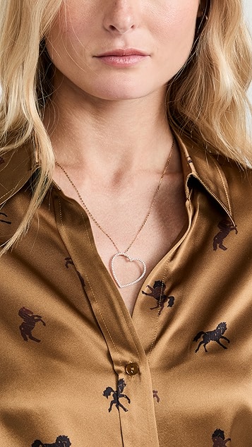 lana jewelry flawless heart 项链