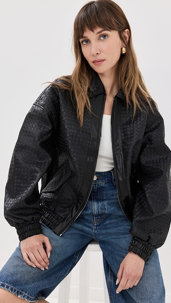 LionessKenny Woven Bomber Jacket