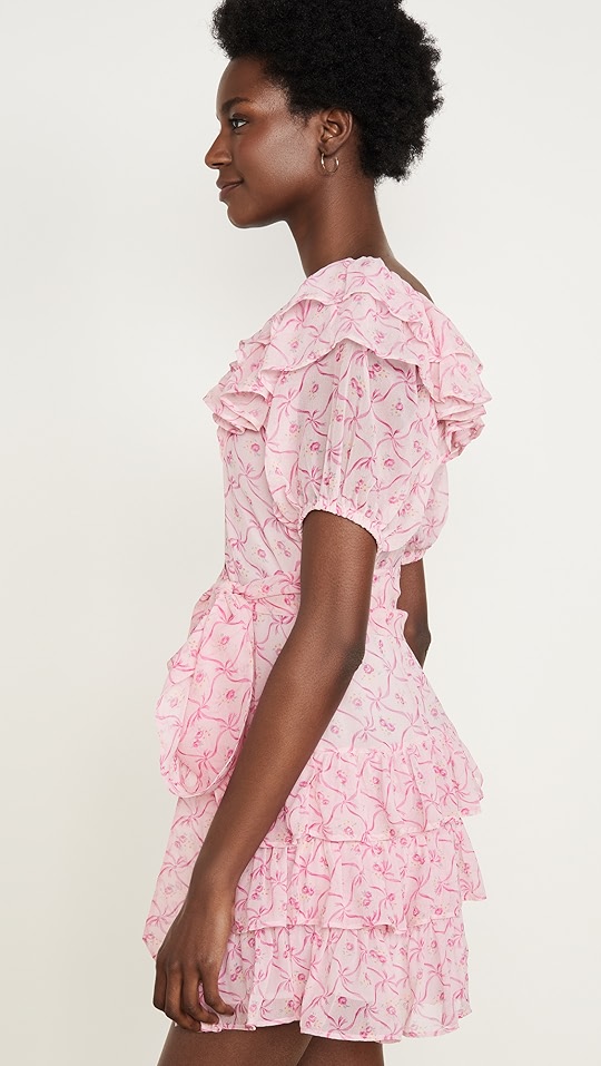 loveshackfancy kimbra 真丝连衣裙 | shopbop