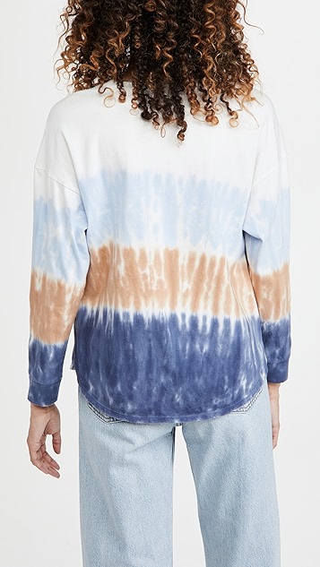 madewell delancey 上片浸染 t 恤