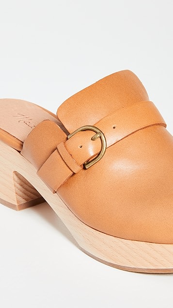 madewell monique 搭扣木底鞋