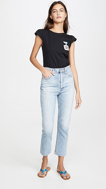 michaela buerger 小肩袖 t 恤