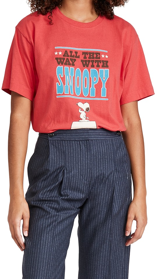 peanuts x mj the t-shirt 联名 t 恤