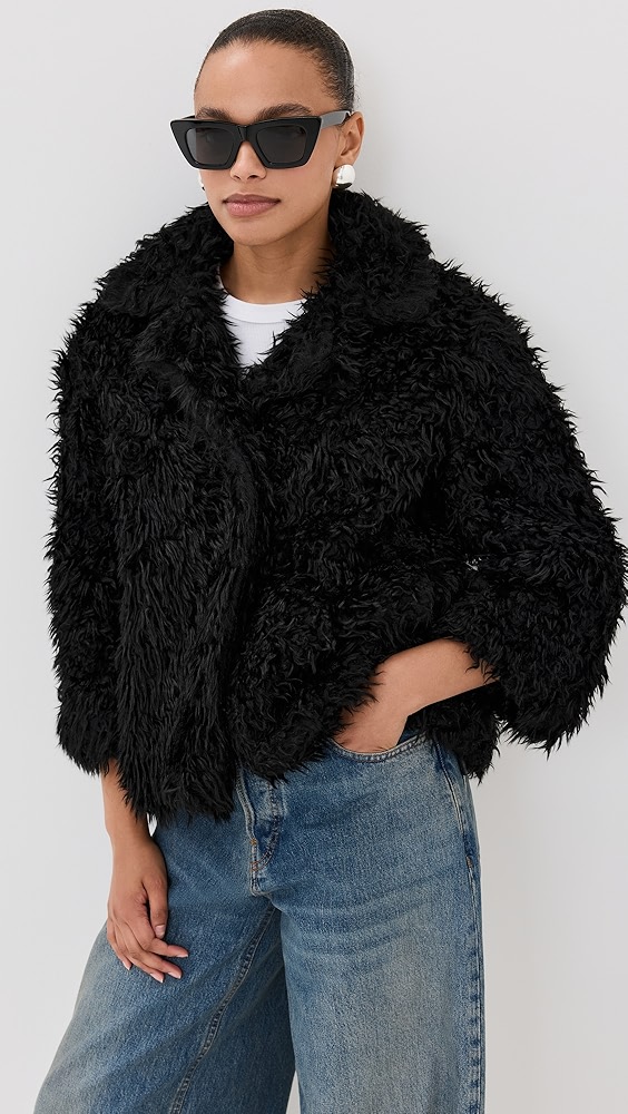 Marc JacobsShaggy Faux Fur Lady Jacket