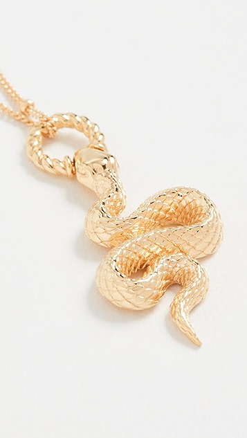 missoma 蛇纹金项链