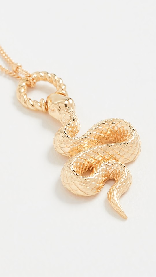 missoma 蛇纹金项链 | shopbop