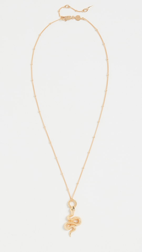 missoma 蛇纹金项链 | shopbop