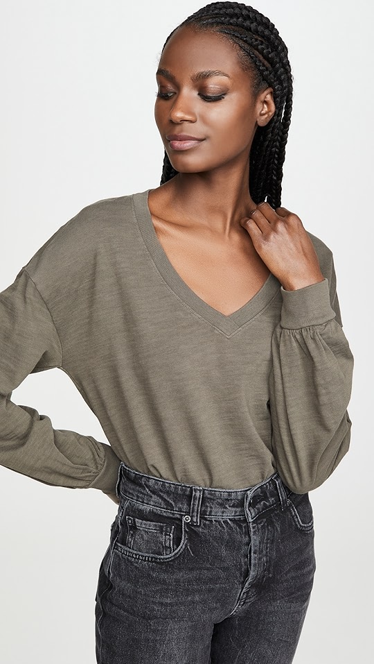 willa 灯笼袖上衣