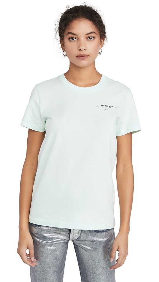 off-white 珊瑚印花休闲 t 恤 | shopbop