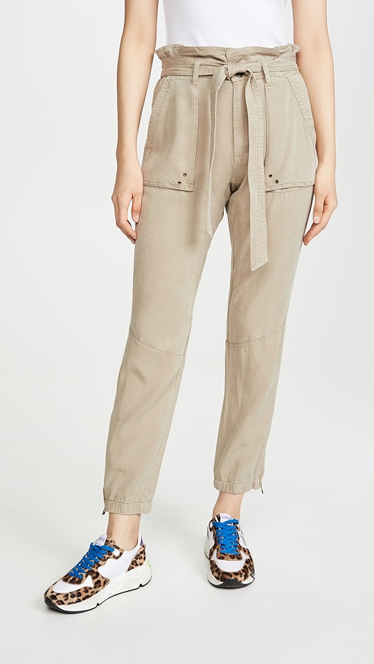 pam & gela 翻折腰部长裤 | shopbop