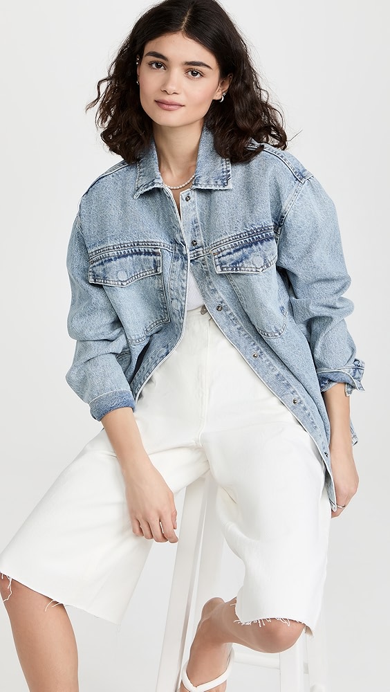 Pistola DenimMandy Oversized Shacket