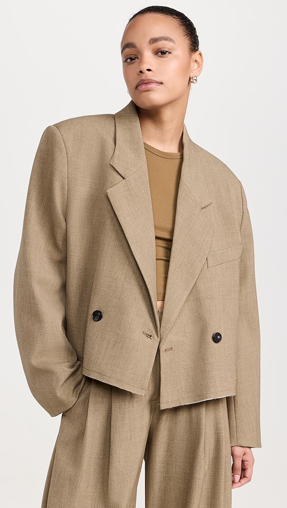 Pixie MarketDani Cropped Boxy Blazer