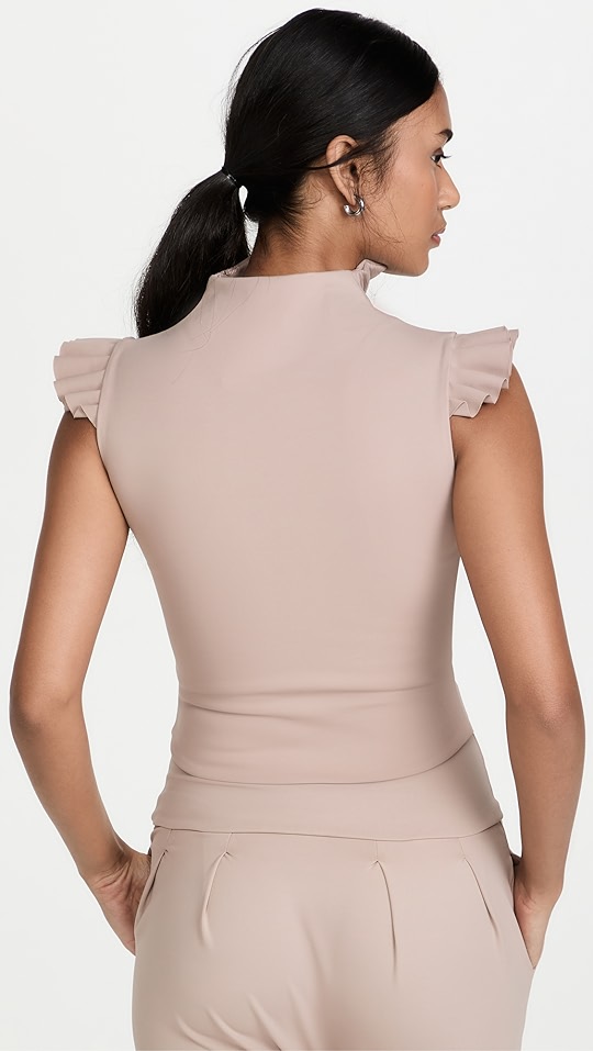 port de bras mikaela 荷叶边马甲 | shopbop