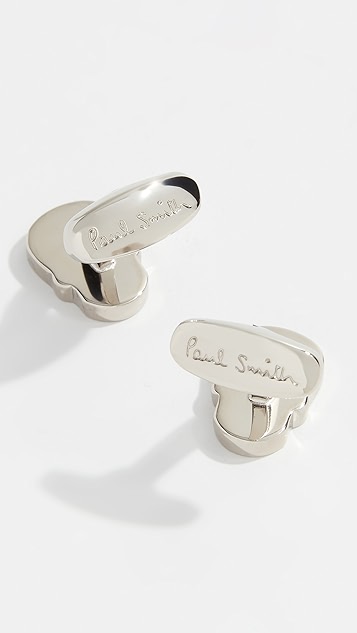 paul smith 条纹头骨袖扣