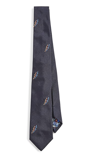 paul smith 印花窄领带