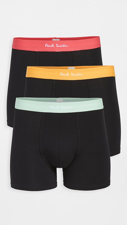 paul smith 多色腰部平角短内裤 3 条装 | shopbop