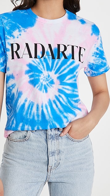 radarte (rad) 扎染 t 恤