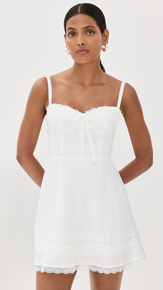 ReformationArya Linen Dress