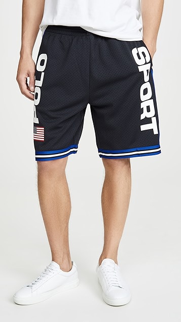 polo sport performance 网眼短裤