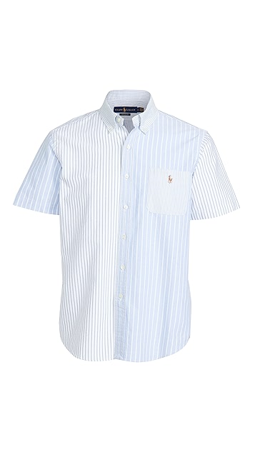 polo ralph lauren 短袖牛津布衬衫