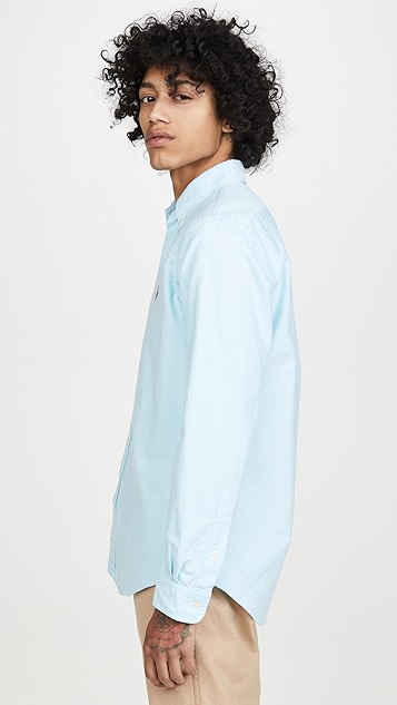 长袖牛津布运动衫