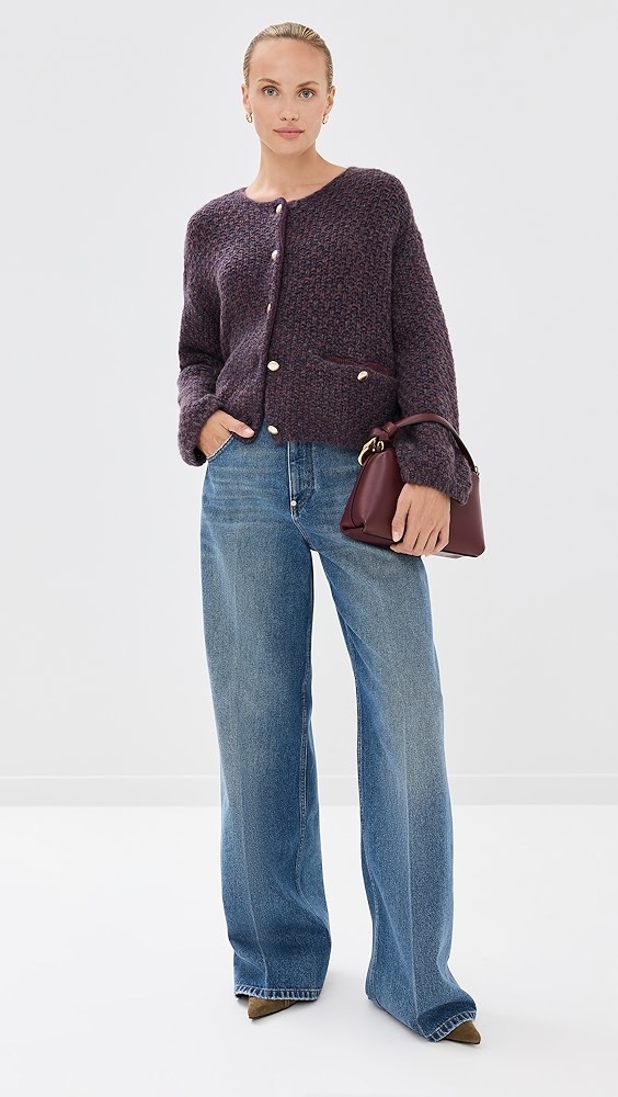 SablynCharlene Cropped Welt Pocket Jacket